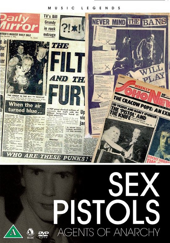 Agents of Anarchy - Sex Pistols - Elokuva -  - 5705535037754 - maanantai 2. heinäkuuta 2012