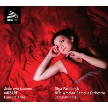Cover for Pasichnyk / Thiel / NFM Barockorchester · MOZART: Bella mia fiamma... (CD) (2013)