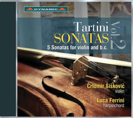 Giuseppe Tartini: 5 Sonatas for Violin & Bc - Tartini / Siskovic / Ferrini - Musik - DYNAMIC - 8007144077754 - 9. Dezember 2016