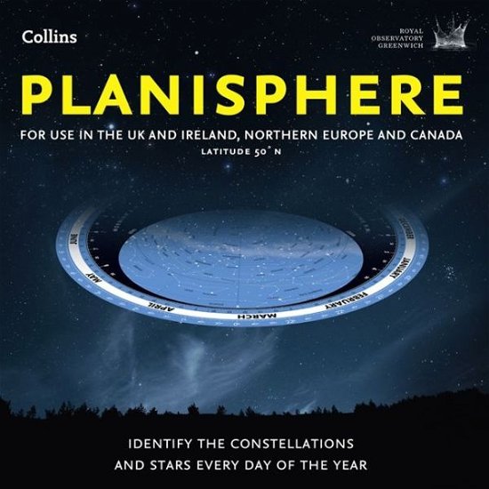 Cover for Royal Observatory Greenwich · Planisphere: Latitude 50°N – for Use in the Uk and Ireland, Northern Europe, Northern USA and Canada (Kartor) (2013)