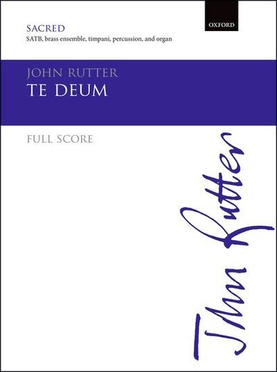 Te Deum -  - Libros - Oxford University Press - 9780193513754 - 8 de septiembre de 2024