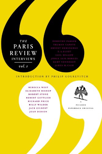 Cover for The Paris Review · The Paris Review Interviews, I: 16 Celebrated Interviews - Paris Review Interviews (Paperback Book) [1st edition] (2006)