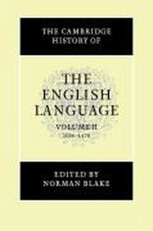 Cover for Norman Blake · The Cambridge History of the English Language - The Cambridge History of the English Language 6 Volume Hardback Set (Gebundenes Buch) (1992)