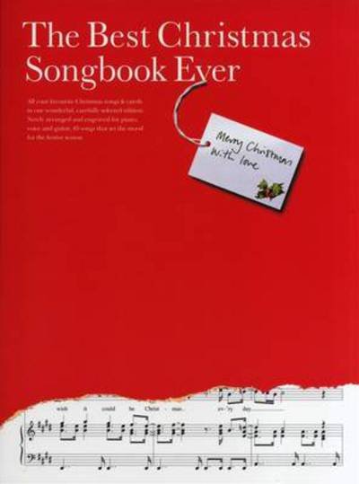 Cover for Omnibus Press · The Best Christmas Songbook Ever (Book) (1999)