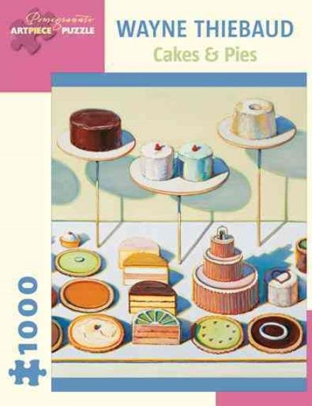 Wayne Thiebaud Cakes & Pies 1000-Piece Jigsaw Puzzle -  - Merchandise - Pomegranate Communications Inc,US - 9780764968754 - 15. september 2014