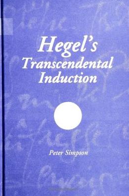 Cover for Peter Simpson · Hegel's transcendental induction (Buch) (1997)