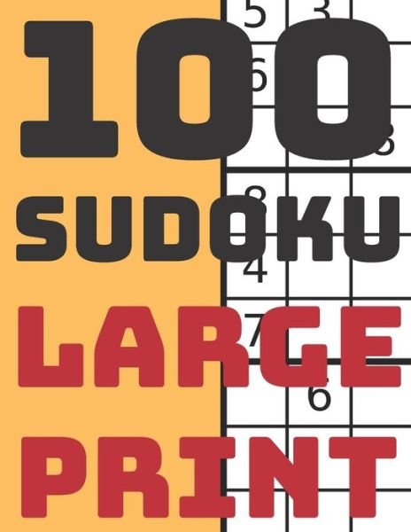 Cover for Riddle Press · 100 Sudoku Large Print (Pocketbok) (2019)