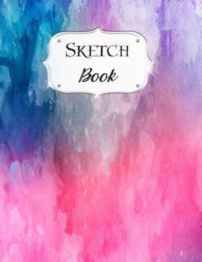 Cover for Avenue J Artist Series · Sketch Book Watercolor | Sketchbook | Scetchpad for Drawing or Doodling | Notebook Pad for Creative Artists | #6 Pink Blue Purple (Paperback Book) (2019)