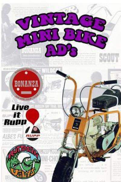 Cover for Janx · Vintage Mini Bike Ads From The 60's and 70's (Paperback Book) (2015)