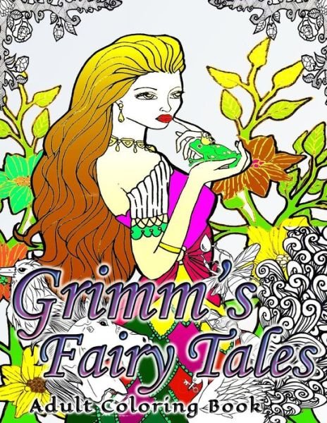 Cover for Adult Coloring Book · Grimm's Fairy Tales Adult Coloring Book (Pocketbok) (2016)