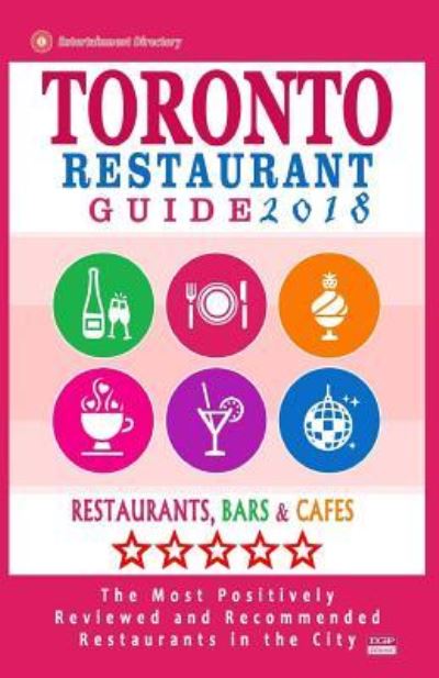 Cover for Avram F Davidson · Toronto Restaurant Guide 2018 (Paperback Book) (2017)