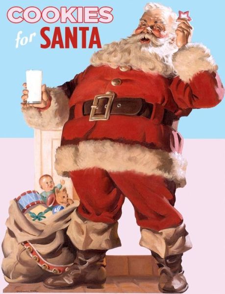 Cover for Laughing Elephant · Cookies for Santa - Vintage Lifestyle (Hardcover Book) (2009)