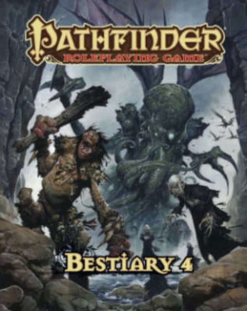 Cover for Jason Bulmahn · Pathfinder Roleplaying Game: Bestiary 4 (Hardcover Book) (2013)