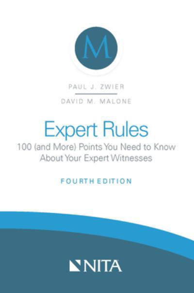 Cover for David M. Malone · Expert Rules 100  Points You Need to Know about Expert Witnesses (Book) (2018)