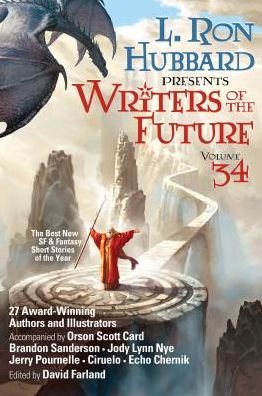 Cover for Orson Scott Card · Writers of the Future Volume 34 (Taschenbuch) (2018)