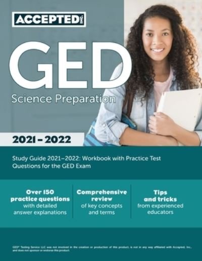 Cover for Accepted Inc · GED Science Preparation Study Guide 2021-2022 (Paperback Bog) (2020)