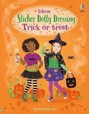 Sticker Dolly Dressing Trick or treat - Sticker Dolly Dressing - Fiona Watt - Bøger - Usborne Publishing Ltd - 9781803707754 - 14. september 2023