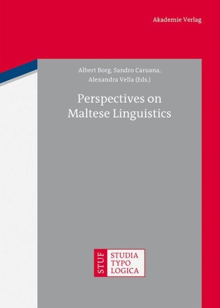 Cover for Albert Borg · Perspectives on Maltese Linguistics (Gebundenes Buch) (2013)
