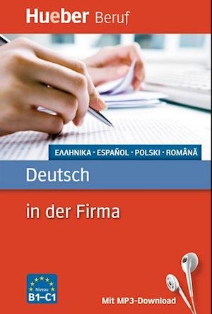 Cover for Deutsch In Der Firma · Deutsch in der Firma - Griechisch,Span. (Bog)