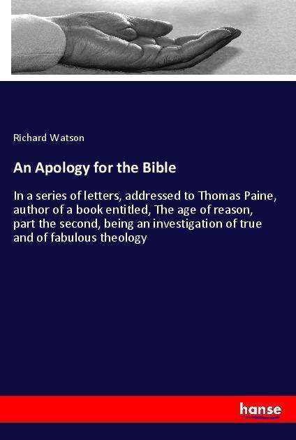 Cover for Watson · An Apology for the Bible (Book)