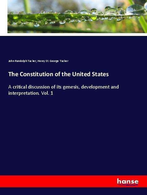 Cover for Tucker · The Constitution of the United S (Book)