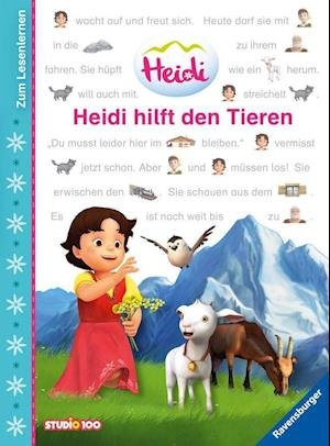 Cover for Henriette Wich · Heidi hilft den Tieren - zum Lesenlernen (Gebundenes Buch) (2022)