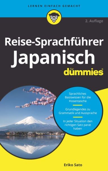 Cover for Sato, Eriko (State University of New York at Stony Brook, NY) · Reise-Sprachfuhrer Japanisch fur Dummies - Fur Dummies (Paperback Book) [2. Auflage edition] (2022)