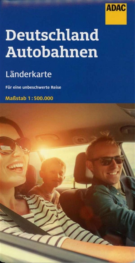 Cover for Mair-Dumont · ADAC LänderKarte: ADAC LänderKarte Deutschland Autobahnen (Hardcover Book) (2020)