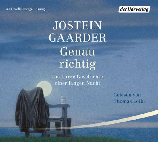 Cover for Jostein Gaarder · CD Genau richtig (CD)
