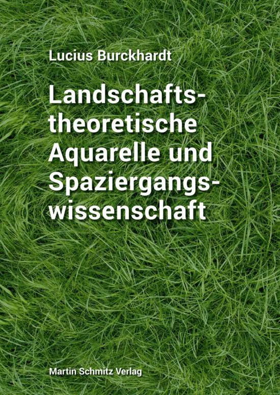 Cover for Burckhardt · Landschaftstheoret.Aquar. (Book)