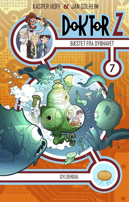 Cover for Kasper Hoff; Jan Solheim · Doktor Z: Doktor Z 7 - Bæstet fra Dybhavet (Indbundet Bog) [1. udgave] (2016)