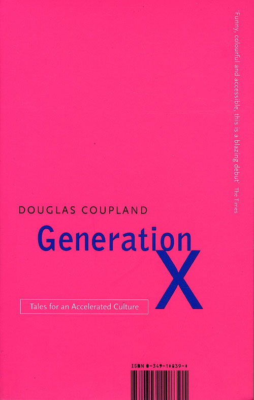 Cover for Douglas Coupland · Generation X (Taschenbuch) [1. Ausgabe] (2009)