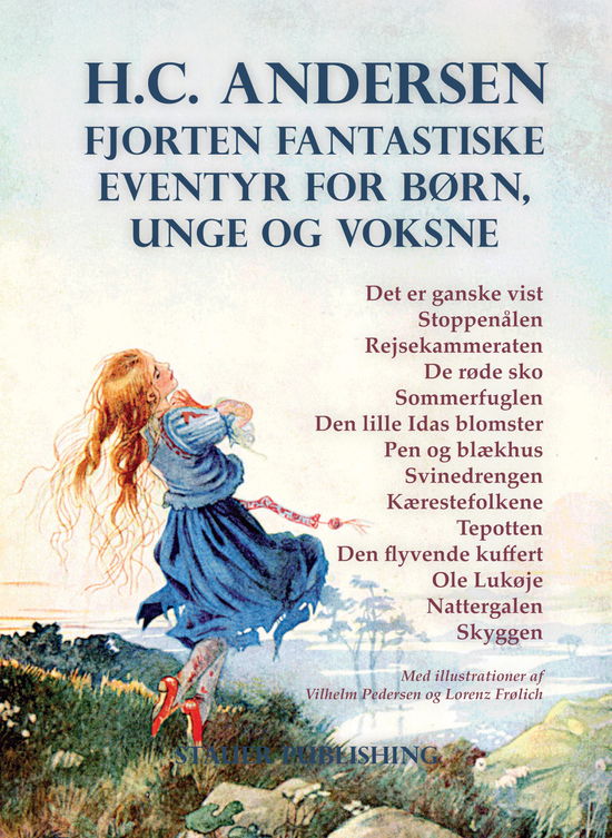 Cover for H.C. Andersen · Fjorten fantastiske eventyr for børn, unge og voksne (Gebundenes Buch) [1. Ausgabe] (2024)