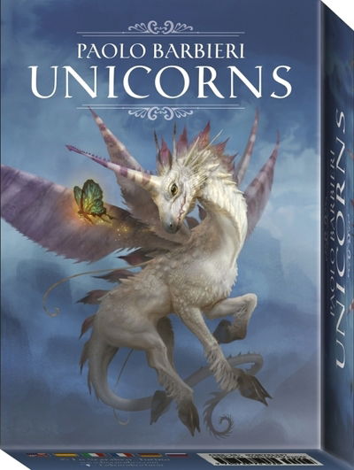 Cover for Barbieri, Paolo (Paolo Barbieri) · Unicorns Oracle (Flashcards) (2020)