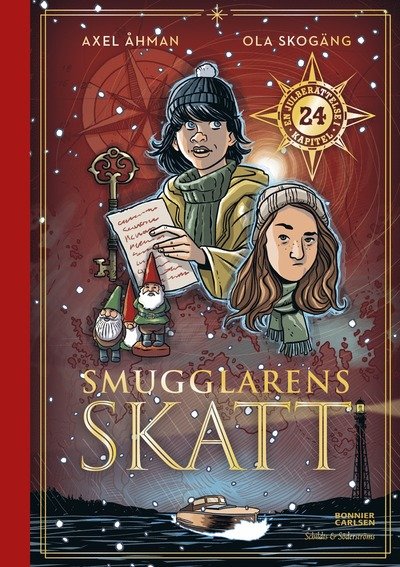 Cover for Axel Åhman · Adventsbok 2024: Smugglarens skatt (Innbunden bok) (2024)