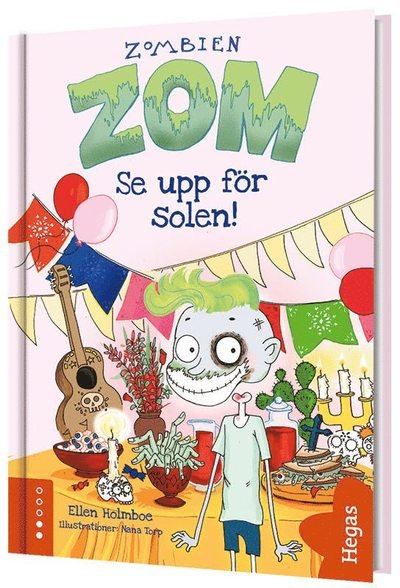 Cover for Ellen Holmboe · Zombien Zom: Se upp för solen! (Gebundesens Buch) (2021)