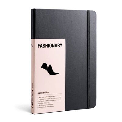 Cover for Fashionary · Fashionary Shoe Sketchbook A5: A Sketchbook for Footwear Designers (Print) (2015)