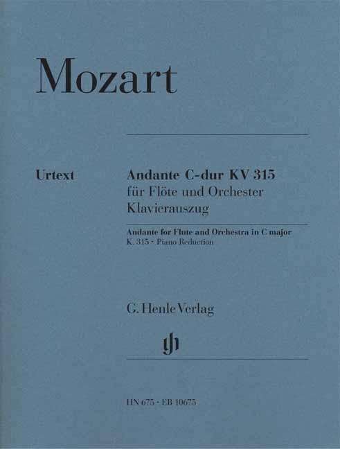 Cover for WA Mozart · Andante C,KV315,Fl.+Kl.HN675 (Bog) (2018)