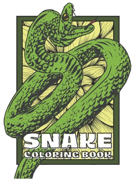 Snake Coloring Book - Stress Less Coloring Books - Böcker - Independently Published - 9798574979754 - 1 december 2020