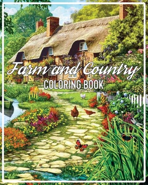 Cover for Rida Country Coloring · Farm and Country Coloring Book (Pocketbok) (2020)
