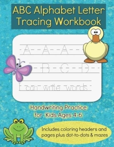 Cover for Ast Creations · ABC Alphabet Letter Tracing Workbook (Pocketbok) (2020)