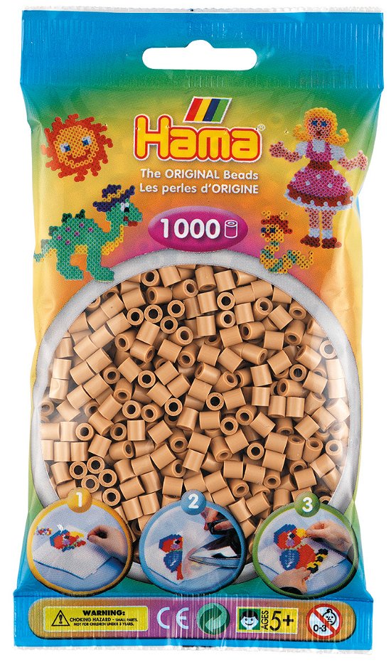 Cover for Hama · Hama Strijkkralen - Geelbruin (207-75) 1000st. (Toys) (2019)