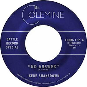 Cover for Ikebe Shakedown &amp; the Jive Turkeys · No Answer / No Answer (Clear Vinyl) (LP) (2022)