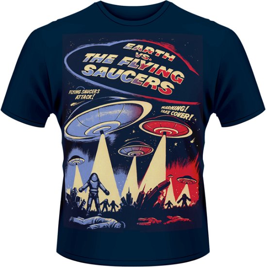 Cover for Horror · Earth vs Flying Saucers.. (T-shirt) (2013)