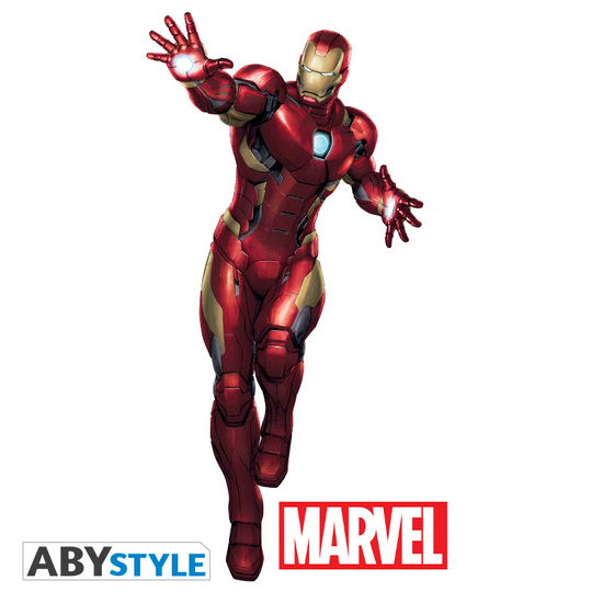 Marvel: Iron Man (Wall Sticker 183 cm x 85 cm) - Abystyle - Merchandise -  - 3700789256755 - February 7, 2019