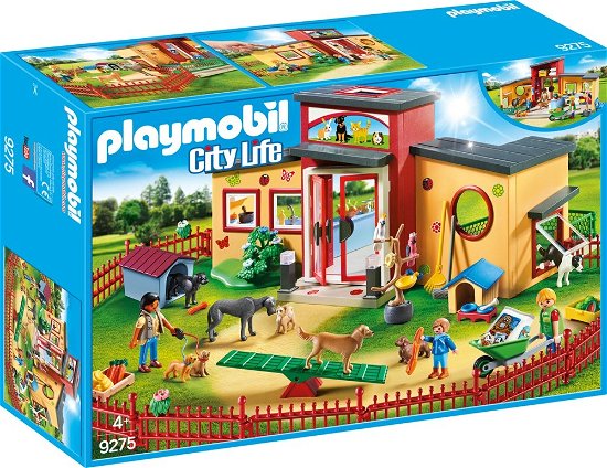 Cover for Playmobil · Playmobil - City Life Tiny Paws Pet Hotel with Flexible Outdoor Fence (Spielzeug) (2019)