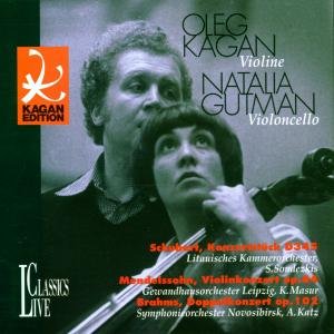Cover for Kagan / masur / gewandhaus Orch. · Violinkonzerte (CD) (1997)