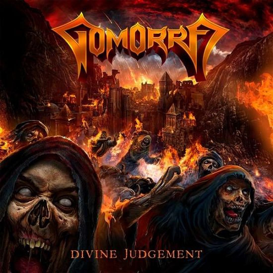 Cover for Gomorra · Divine Judgement (Coloured Splatter Vinyl) (LP) [Coloured edition] (2020)