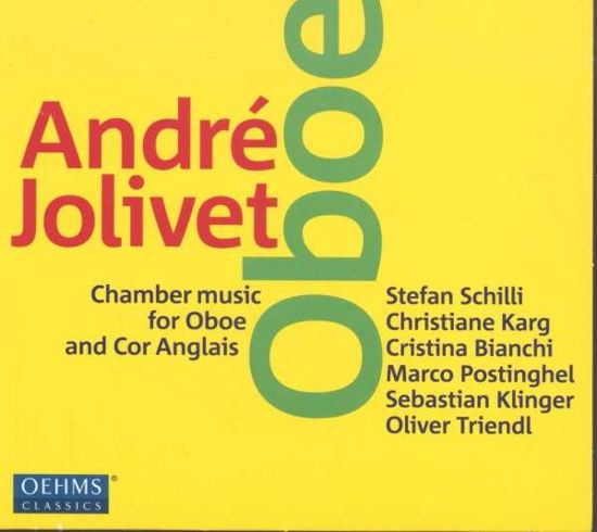 Cover for Andre Jolivet · Chamber Music Oboe (CD) (2014)
