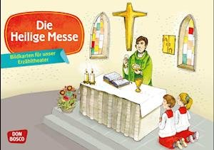 Bildkarten.Erzähl.Die Heilige Messe - Hebert, Esther; Rensmann, Gesa - Books - Don Bosco Medien GmbH - 4260179510755 - 